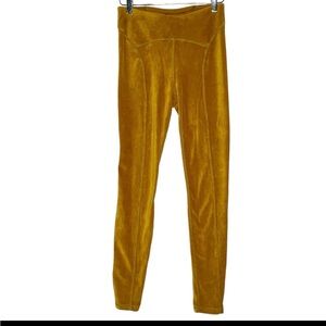 Free People movement velvet leggings